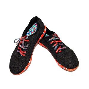 Nobull SuperFabric Outwork Black Tropical Trainer Shoes Sneakers M 10.5 W 12